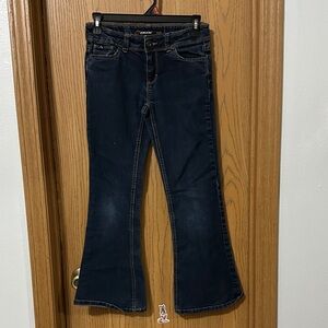Lee Dark Indigo Flare Jeans